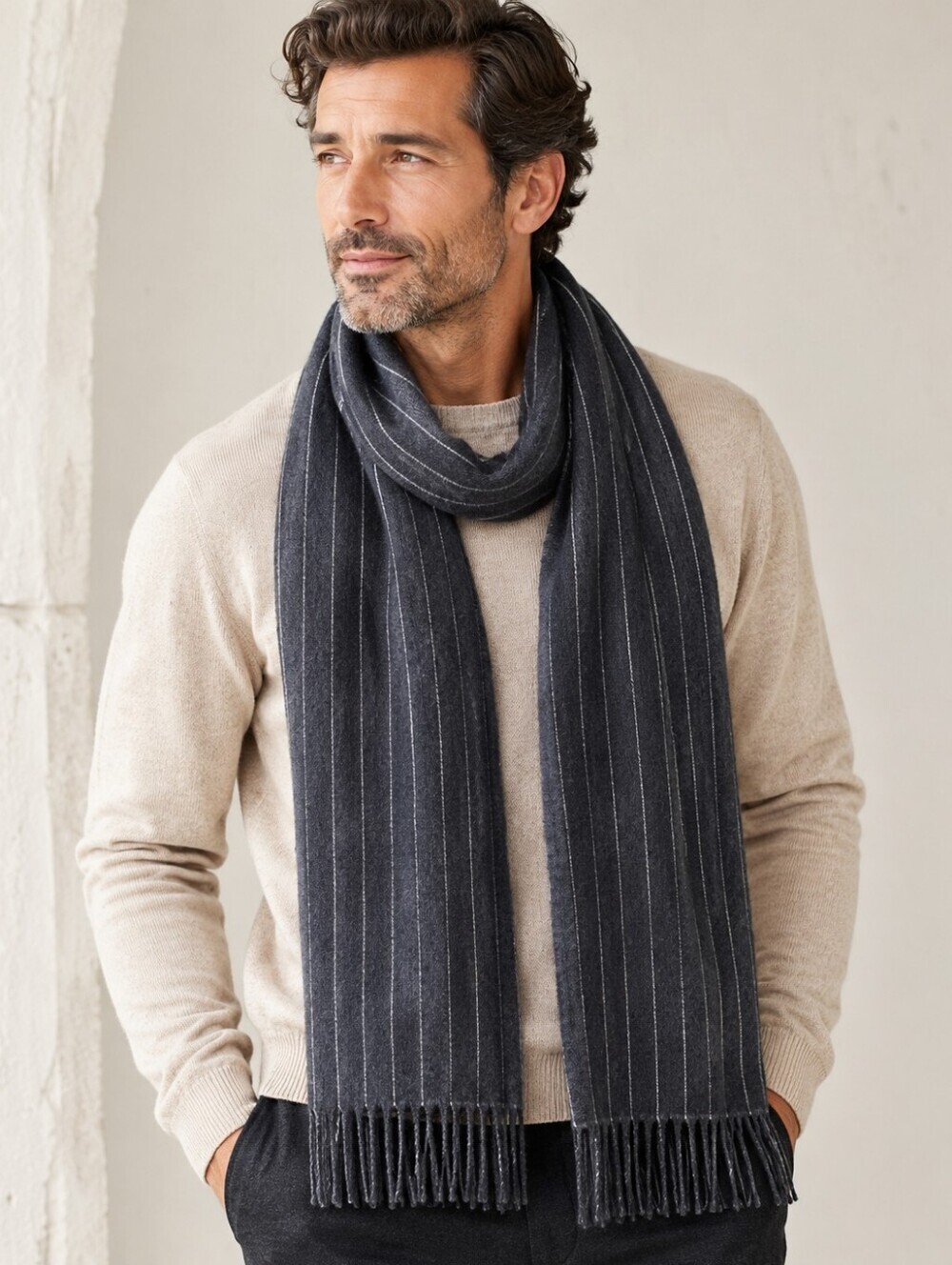 Valentina‎ soft wool scarf/ muffler